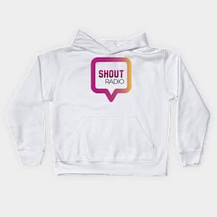 Shout Radio Icon Kids Hoodie